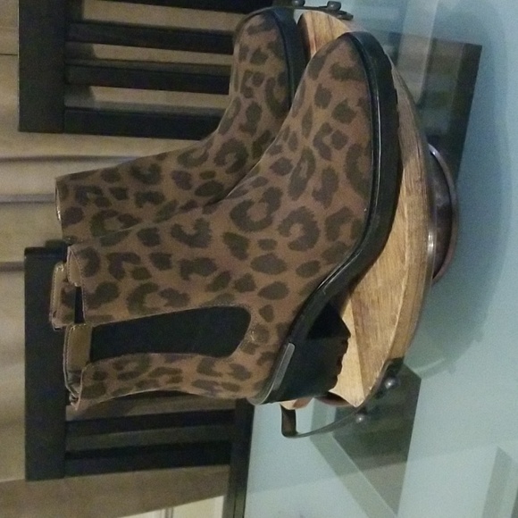 Vince Camuto Shoes - Vince Camuto Leopard Ankle Boots